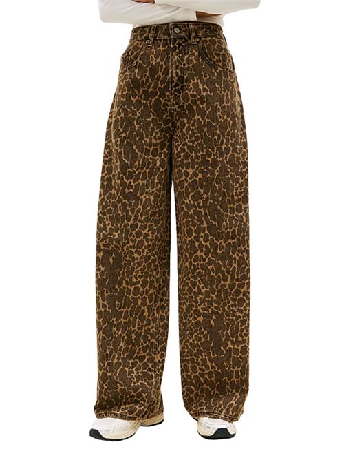 Jeans larghi con stampa leopardata Tommy Jeans | DW0DW218331CE